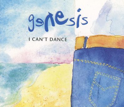 Maxi CD Cover Genesis - I can´t Dance