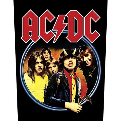AC/ DC Highway To Hell Rückenaufnäher Backpatch Brand neu-Brand new