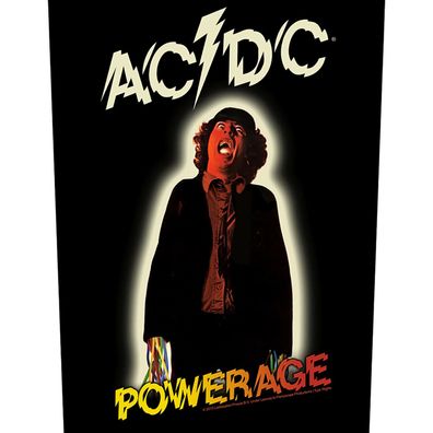 AC/ DC Powerage Rückenaufnäher Backpatch Brand neu-Brand new