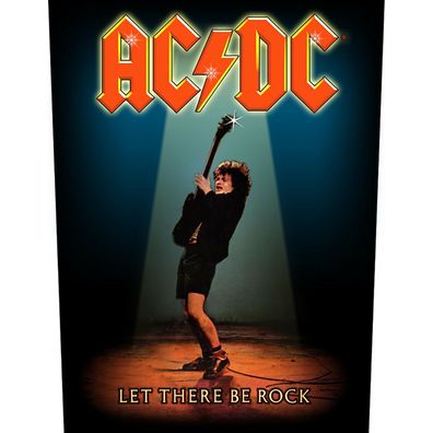 AC/ DC Let There Be Rock Rückenaufnäher Backpatch Brand neu-Brand new
