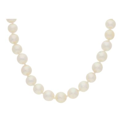 JuwelmaLux Perlenkette 585/000 (14 Karat) Gelbgold mit Akoya-Zuchtperlen...