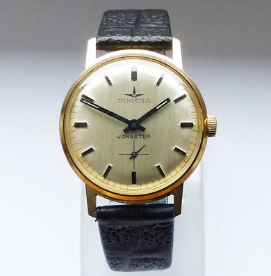Dugena Jongster 17Jewels Herren Vintage Armbanduhr in Top Zustand