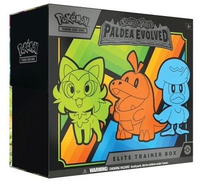 Pokemon Paldea Evolved Elite Trainer Box - Englisch
