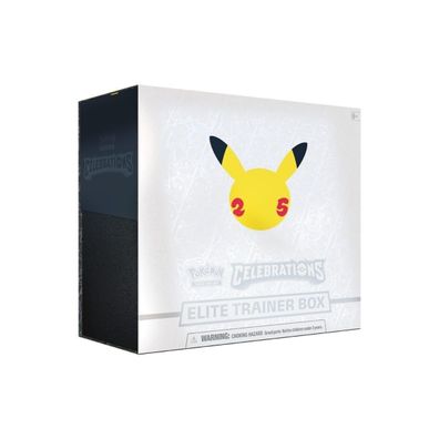 Pokemon 25th Anniversary Celebrations Elite Trainer Box - Englisch