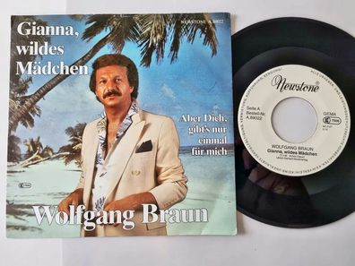 Wolfgang Braun - Gianna, wildes Mädchen 7'' Vinyl Germany