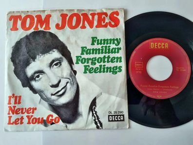Tom Jones - Funny familiar forgotten feelings 7'' Vinyl Germany