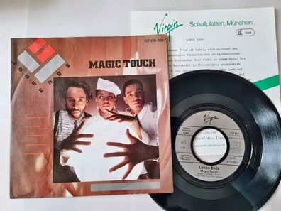 Loose Ends - Magic touch 7'' Vinyl Germany WITH PROMO FACTS