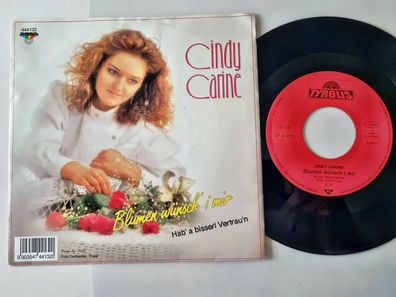 Cindy Carine - Blumen wünsch' i mir 7'' Vinyl Germany