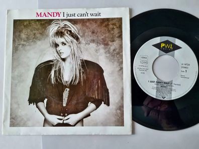 Mandy - I just can't wait 7'' Vinyl Germany