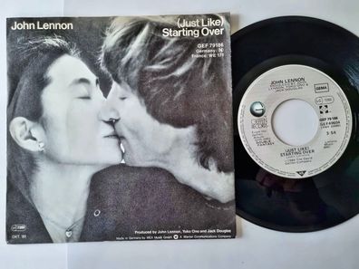 John Lennon - (Just like) Starting over 7'' Vinyl Germany