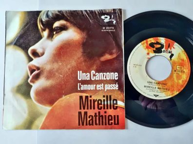 Mireille Mathieu - Una canzone 7'' Vinyl Germany