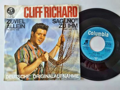 Cliff Richard - Zuviel allein/ Sag No zu ihm 7'' Vinyl Germany