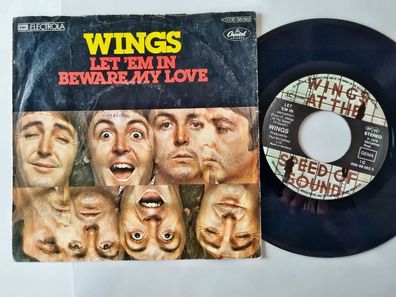 Wings/ Paul McCartney - Let 'em in 7'' Vinyl Germany
