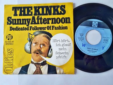 The Kinks - Sunny afternoon/ Dedicated follower of fashion 7'' Vinyl Germany