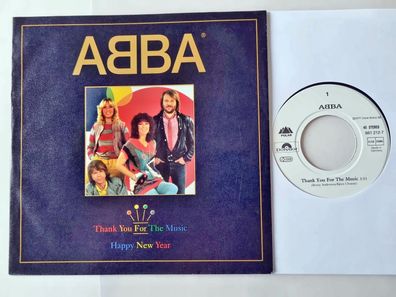 ABBA - Thank you for the music/ Happy New Year 7'' Vinyl Germany