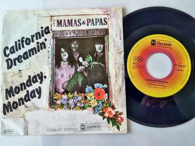 The Mamas & the Papas - California dreamin'/ Monday, Monday 7'' Vinyl Germany