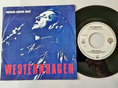 Marius Müller-Westernhagen - Nimm mich mit 7'' Vinyl Germany