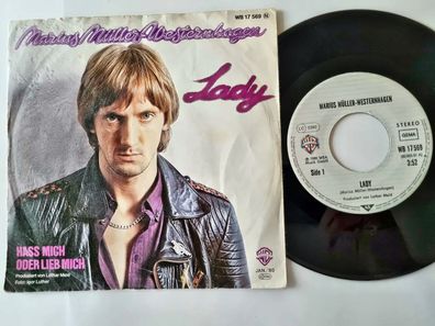 Marius Müller-Westernhagen - Lady 7'' Vinyl Germany