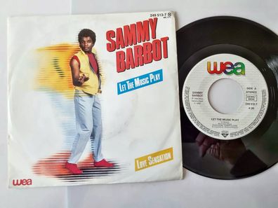 Sammy Barbot - Let the music play 7'' Vinyl Germany
