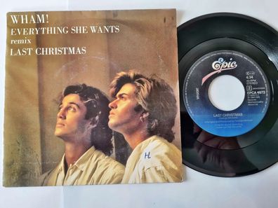 Wham!/ George Michael - Last Christmas/ Everything she wants (Remix) 7'' Vinyl