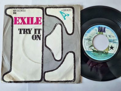 Exile - Try it on 7'' Vinyl Germany