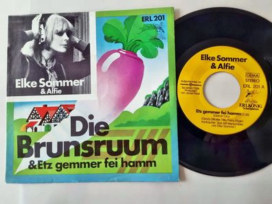 Elke Sommer & Alfie - Etz gemmer fei hamm/ Die Brunsruum 7'' Vinyl Germany