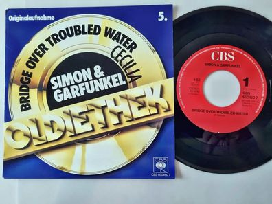 Simon and Garfunkel - Bridge over troubled water/ Cecilia 7'' Vinyl Holland