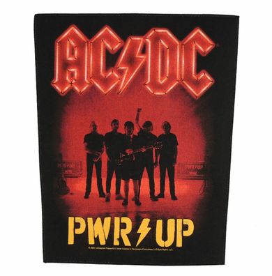 AC/ DC PWR UP Band Rückenaufnäher Backpatch Brand neu-Brand new