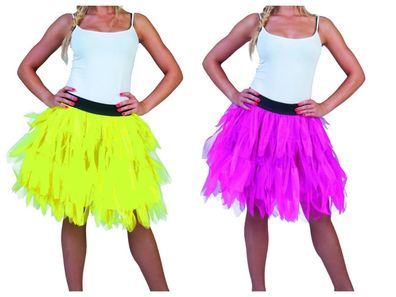 Kostüm Petticoat Tüllrock Tüll Rock Tutu Tütü Fee Halloween Karneval Fasching