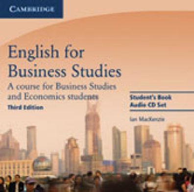 English for Business Studies C1, 3rd edition CD