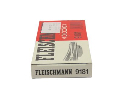 Fleischmann 9181 - rechte elektrische Weiche - Spur N - 1:160 - Originalverpackung