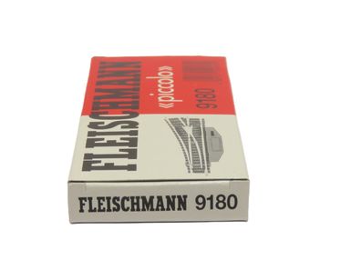 Fleischmann 9180 - linke elektrische Weiche - Spur N - 1:160 - Originalverpackung