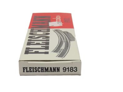 Fleischmann Piccolo 9183 - rechte E-Bogenweiche - 1:160 - Originalverpackung D