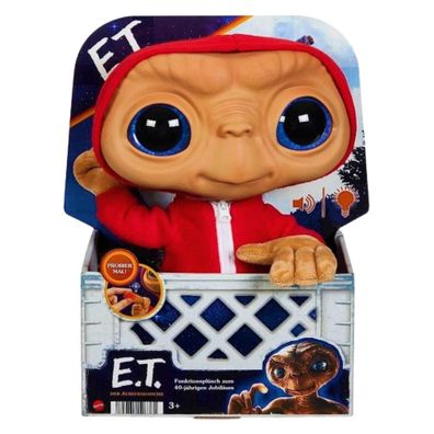 E.T. Plüschfigur Plüschtier Mattel® Licht und Sound 28 cm Kinofilm NEU