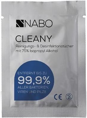 NABO CLEANY Reinigungstücher / Inhalt: 50 Stück