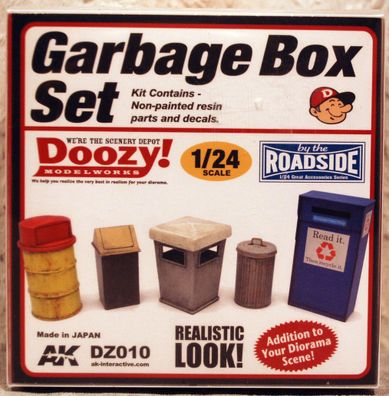 Doozy 010 Garbage Box Set Mülltonen Set 1:24