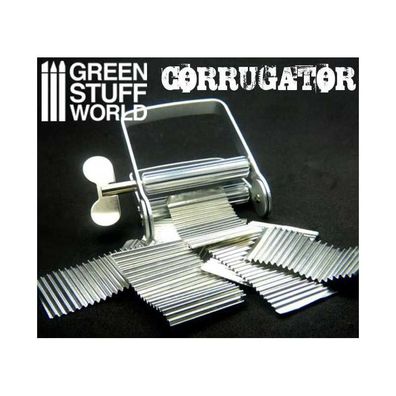 Green Stuff Corrugator Wellblechformer und Metallfolie