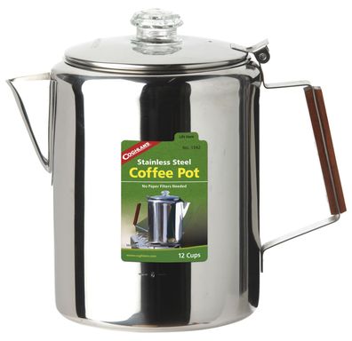 Coghlans Edelstahlkanne 'Coffee Pot', 12 Tassen