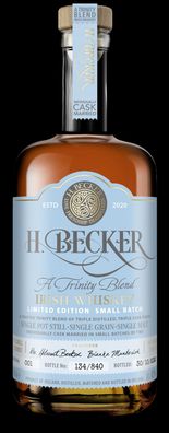 H. Becker Irish Whiskey Trinity Blend Batch 1 | 0,7 l | Alc. 40% Vol.