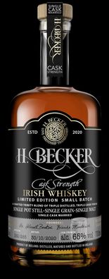 H. Becker Cask Strength Irish Trinity Whiskey Cask 1 | 0,7 l | Alc. 65% Vol.