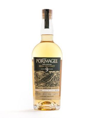 Portmagee Irish Whiskey Aged 9 Tripple Distilled Limited Edition 0,7l Cask 3