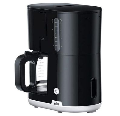 Braun Household Breakfast1 Filter Coffee Maker 1000W Black Filterkaffee