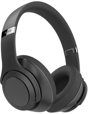 Hama Bluetooth Kopfhörer Over-Ear Passion Turn Bügelkopfhörer schwarz