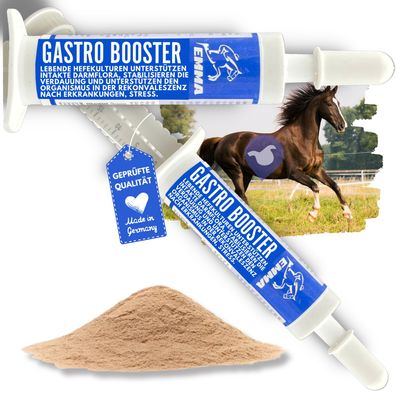 Gastro Booster fürs Pferd I Bierhefe + Vitamine prebiotisch 2 St.