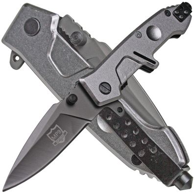 MP9 Taschenmesser Rettungsmesser Secpo Einhandmesser mit Glasbrecher und Clip
