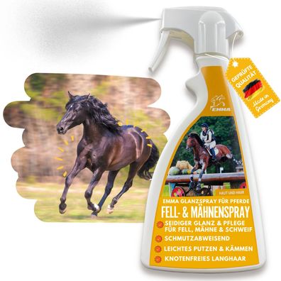 Mähnenspray Pferdepflege für Fell- Schweif-, und Mähne Premium 500 ml