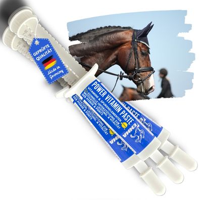 EMMA Vitamin Paste für Pferde I Vitamin Booster, Oralpaste mit B-Vitaminen 3Stck