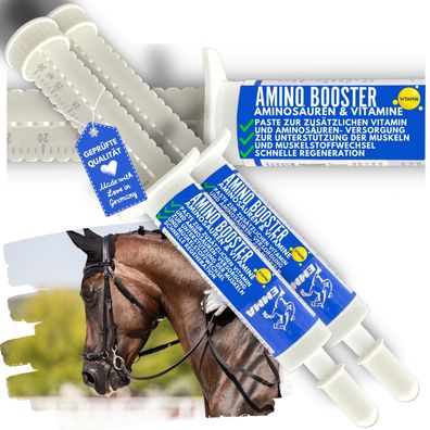 Aminosäure Pferd-Booster Ergänzungsfutter Pferd, Aminosäure top Regeneration 3St