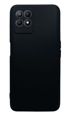 Silikon Hülle Basic kompatibel mit Realme 8i Case schwarz