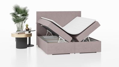 Bett Polster Design Doppelbett Schlafzimmer Textil Möbel Luxus Boxspringbett